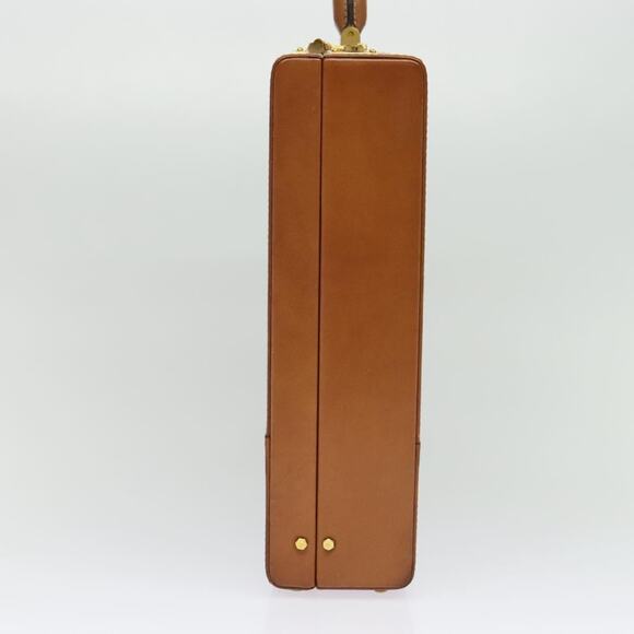 CELINE Macadam Canvas Trunk Pvc Leather Brown Gold - Picture 5 of 13